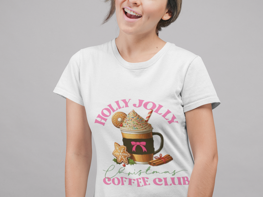 Holly Jolly Coffee Club Tee