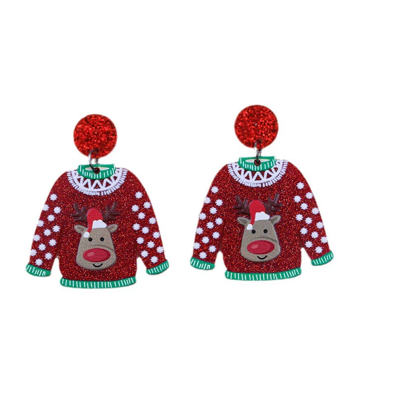 Christmas Acrylic Earrings